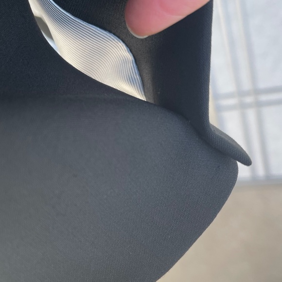 Women's Black and Gray Blazer - Picture 7 of 12